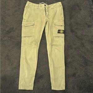 Stone Island Cargo Pants Size 33 Musk Green